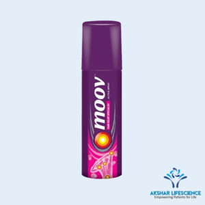 Aakshar Lifescience Moov Pain Relief Spray Image