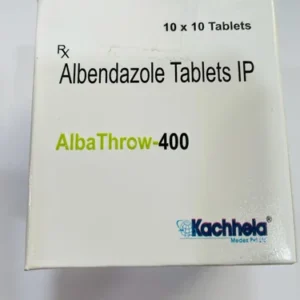Albathrow 400 mg Tablet – Albendazole Anti-Worm Medicine
