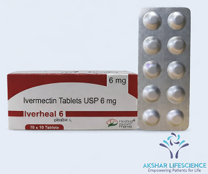 Iverheal 6 mg – Ivermectin Tablets USP 6 mg | Healing Pharma
