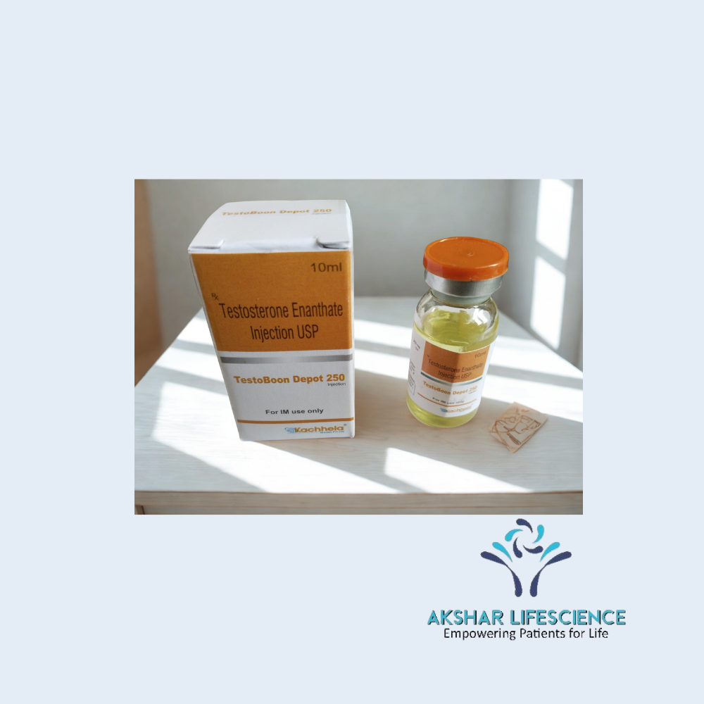 Testoboon Depot 250 Testosterone Enanthate Injection 10 ml Vial