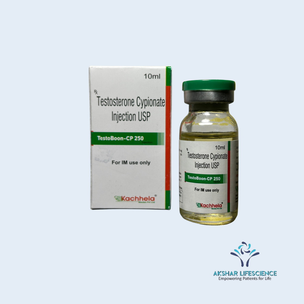 Testo CP_250 mg_10 ml Testosterone 250mg Injection – Testoboon CP 250 (10 ml Vial)