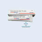 Testoboon 1% w/w Testosterone Gel 5 gm tube for testosterone replacement therapy in men