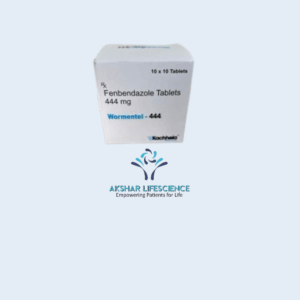 Wormentel 444 mg Tablet Fenbendazole antiparasitic medicine for intestinal worm infection treatment