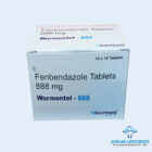 Wormentel 888 mg Tablet (Fenbendazole 888 mg) 2 Wormentel 888 mg Tablet