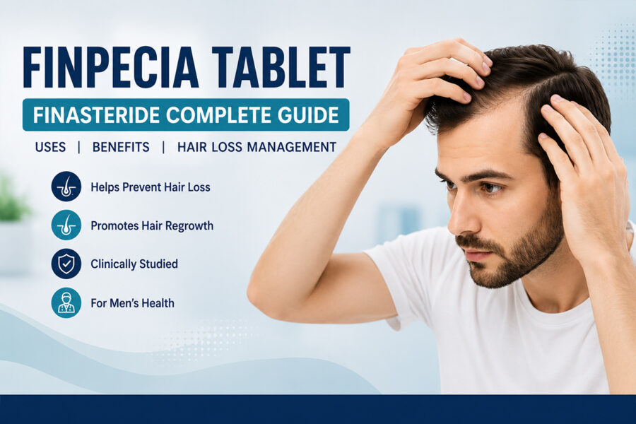 Finpecia Tablet (Finasteride) guide for hair loss management, uses, benefits, and male pattern baldness