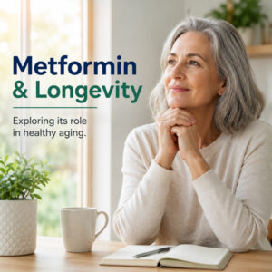 Metformin and Longevity: Can a Common Diabetes Medicine Support Healthy Aging? 1 Metformin and Longevity research highlighting healthy aging and longevity in older adults