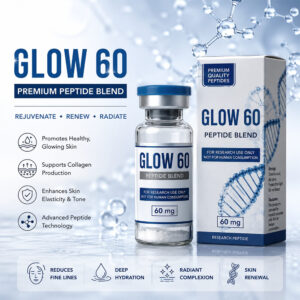 Glow 60 mg peptide by Akshar Lifescience for research applications