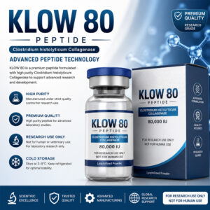 Klow 80 mg Peptide by Akshar Lifescience for laboratory research applications