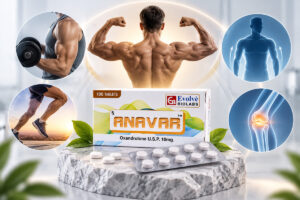 Anavar 10mg Tablet: Uses, Benefits, Side Effects & Safety Guide 1 Anavar 10mg Oxandrolone medical use and muscle support concept